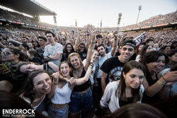 Concert d'Ed Sheeran a l'Estadi Olímpic Lluís Companys de Barcelona 